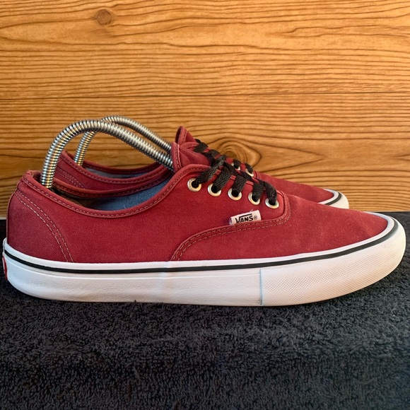 Vans Other - Vans Maroon Authentic Mens Size 10